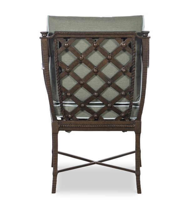 Century D12MB-54-1 - Andalusia Metal Back Dining Arm Chair