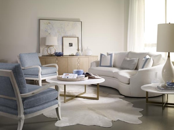 Century I3A-603S-L - Large Nest Cocktail Table With Stone Top