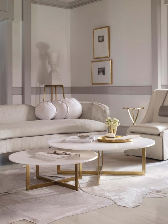 Century I3A-603S-S - Small Nest Cocktail Table With Stone Top