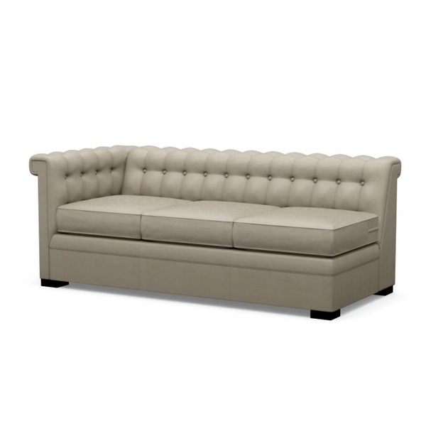 Century LR-7700-42 - Modern Chesterfield Configurable Laf Sofa