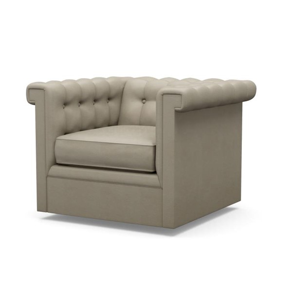 Century LR-7700-8 - Modern Chesterfield Configurable Swivel Chair