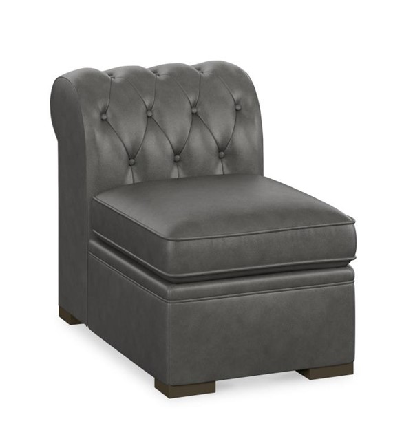 Century LR-7701-11 - Classic Chesterfield Configurable Armless Chair