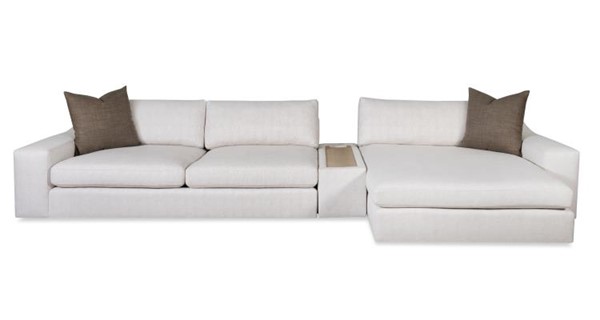 Century LTD7100-19OAK - Great Room Configurable Upholstered Table With Oak Top