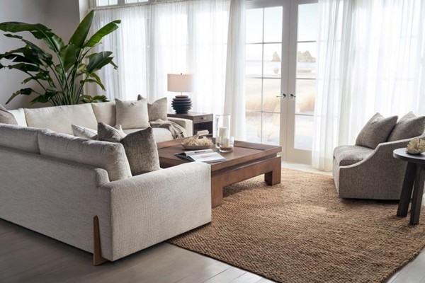 Century LTD7100-4352-V3 - Great Room 2 Piece Sectional W/ Runner Base In 71660L10 (Stocked)