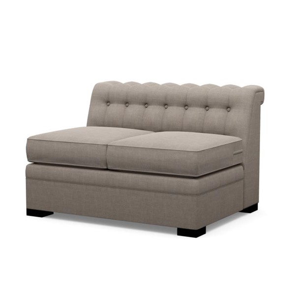 Century LTD7700-82 - Modern Chesterfield Configurable Armless Love Seat