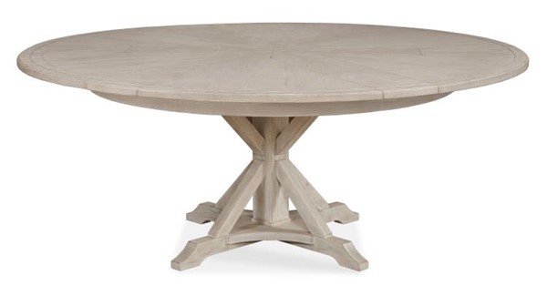 Century MN5863-V2 - Collin Expandable Dining Table - White Rustic