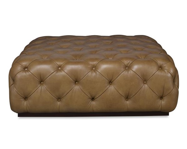 Century PLR-14903-WHEAT - Rueben Tufted Cocktail Ottoman