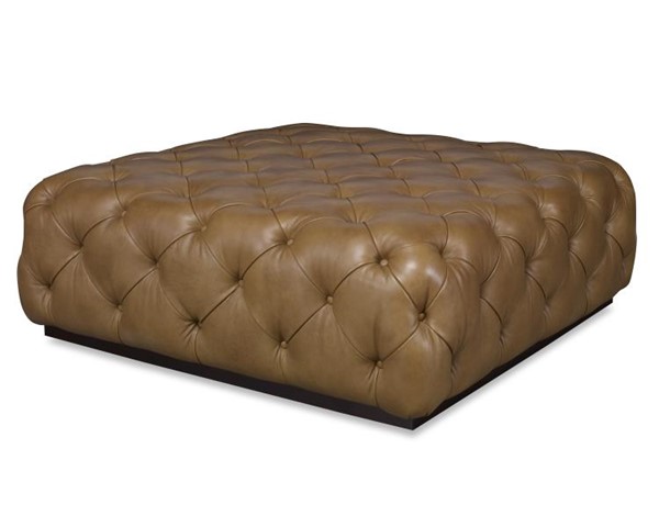 century PLR-14903-WHEAT - Rueben Tufted Cocktail Ottoman