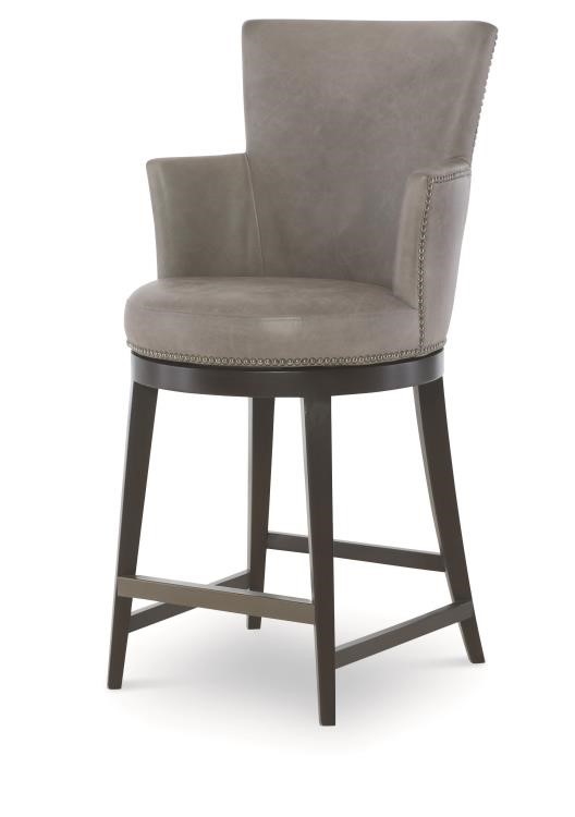 century PLR-3856C-GRANITE - Ballentine Swivel Counter Stool