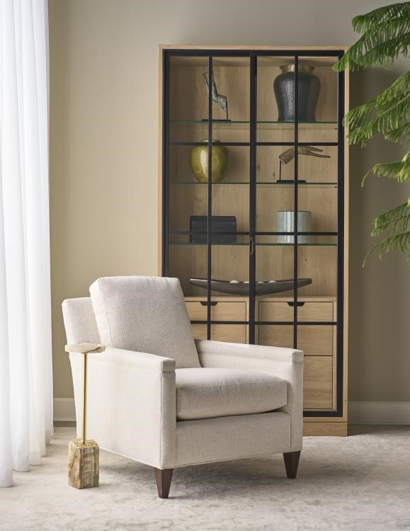 Century SF6211 - Open Sky Tall Display Cabinet - Natural