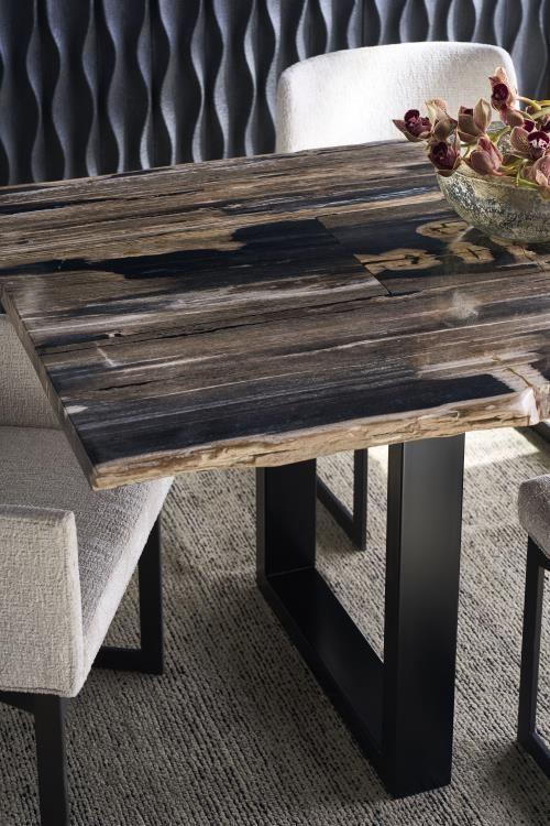 Century SF6325-V2 - Andreas Petrified Wood Dining Table
