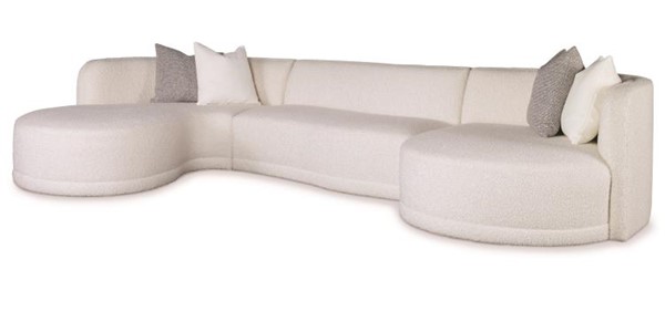 Century SIG2109-82L - Bella Left Drop Back Armless Love Seat
