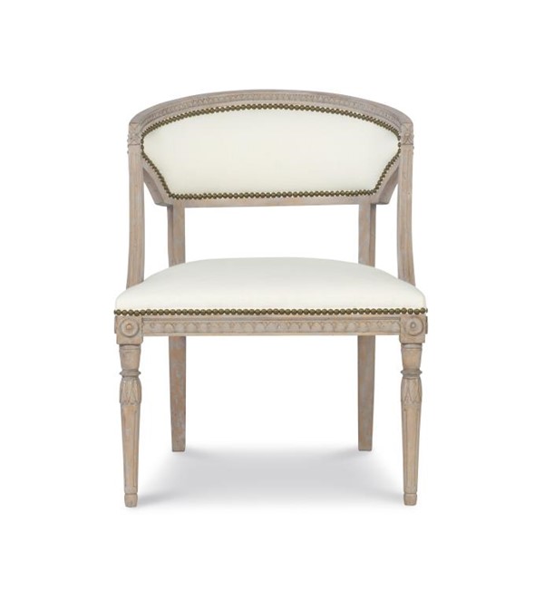 Century TS-CCU-3152-6-F1 - Victoria Accent Chair - Swedish Faint Grey