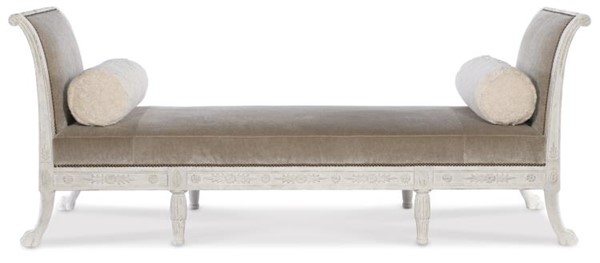 Century TS-CCU-3157-16-F1 - Maximilian Daybed - Swedish Scraped White