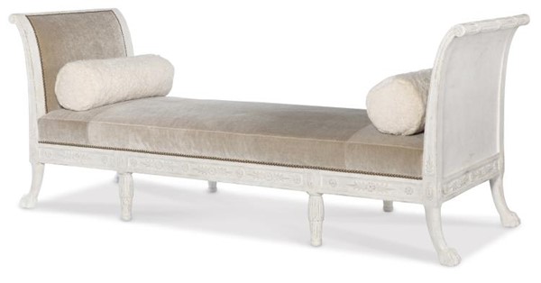 century TS-CCU-3157-16-F1 - Maximilian Daybed - Swedish Scraped White