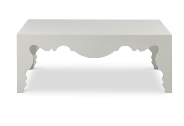 Century TSA-610-V1 - Sven Cocktail Table - French White Plaster