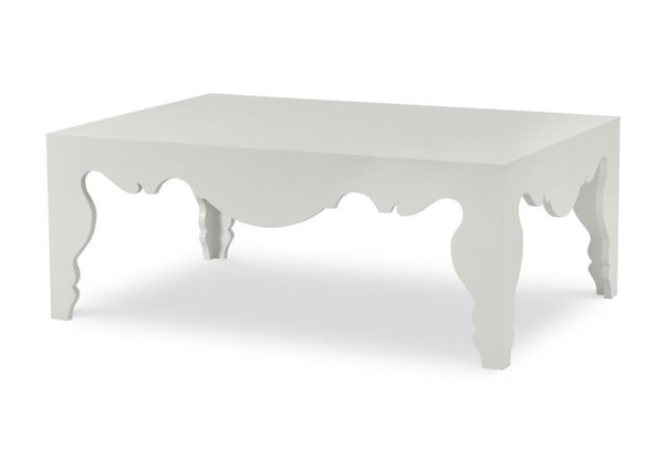 century TSA-610-V1 - Sven Cocktail Table - French White Plaster