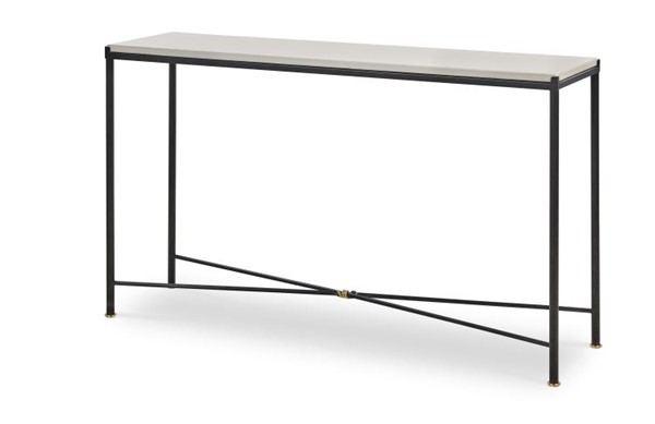 century TSA-722-V1 - Montmartre Console Table - Iron & Brass Knot