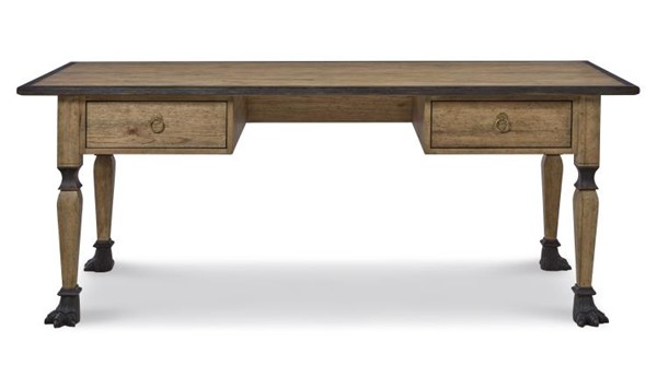 Century TSA-762-V1 - Trocadero Desk - French Dry Natural