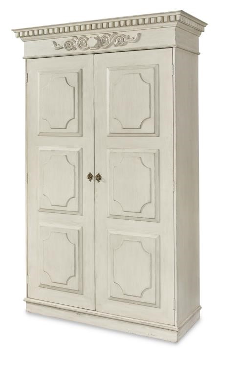 century TSA-774-V2 - Fountainebleau Wardrobe - Swedish Aged Cream