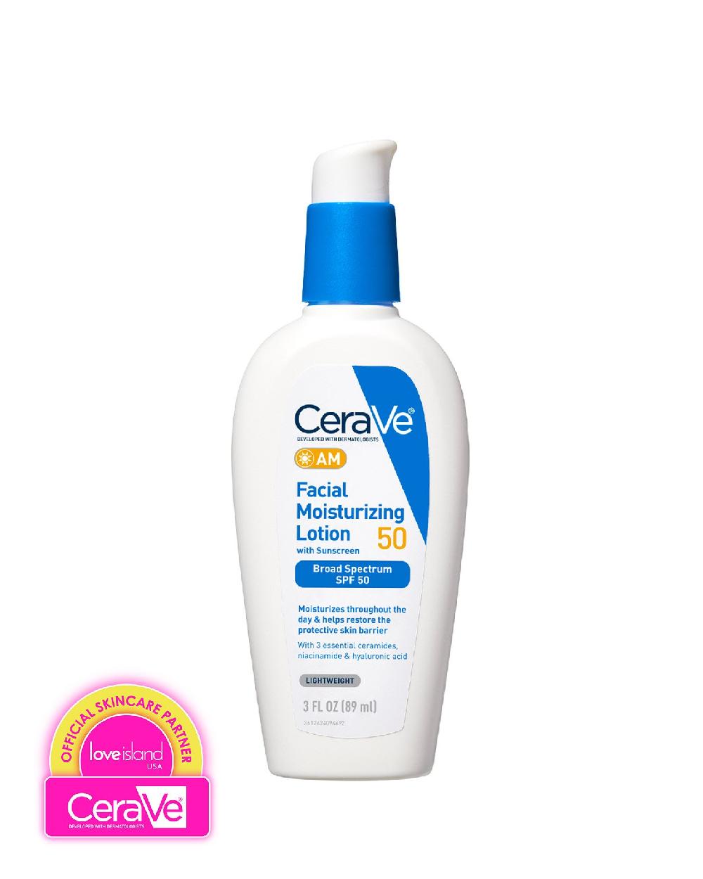 cerave AM Facial Moisturizing Lotion SPF 50