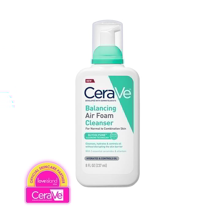 cerave Balancing Air Foam Facial Cleanser