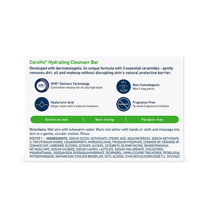 Cerave Hydrating Cleanser Bar