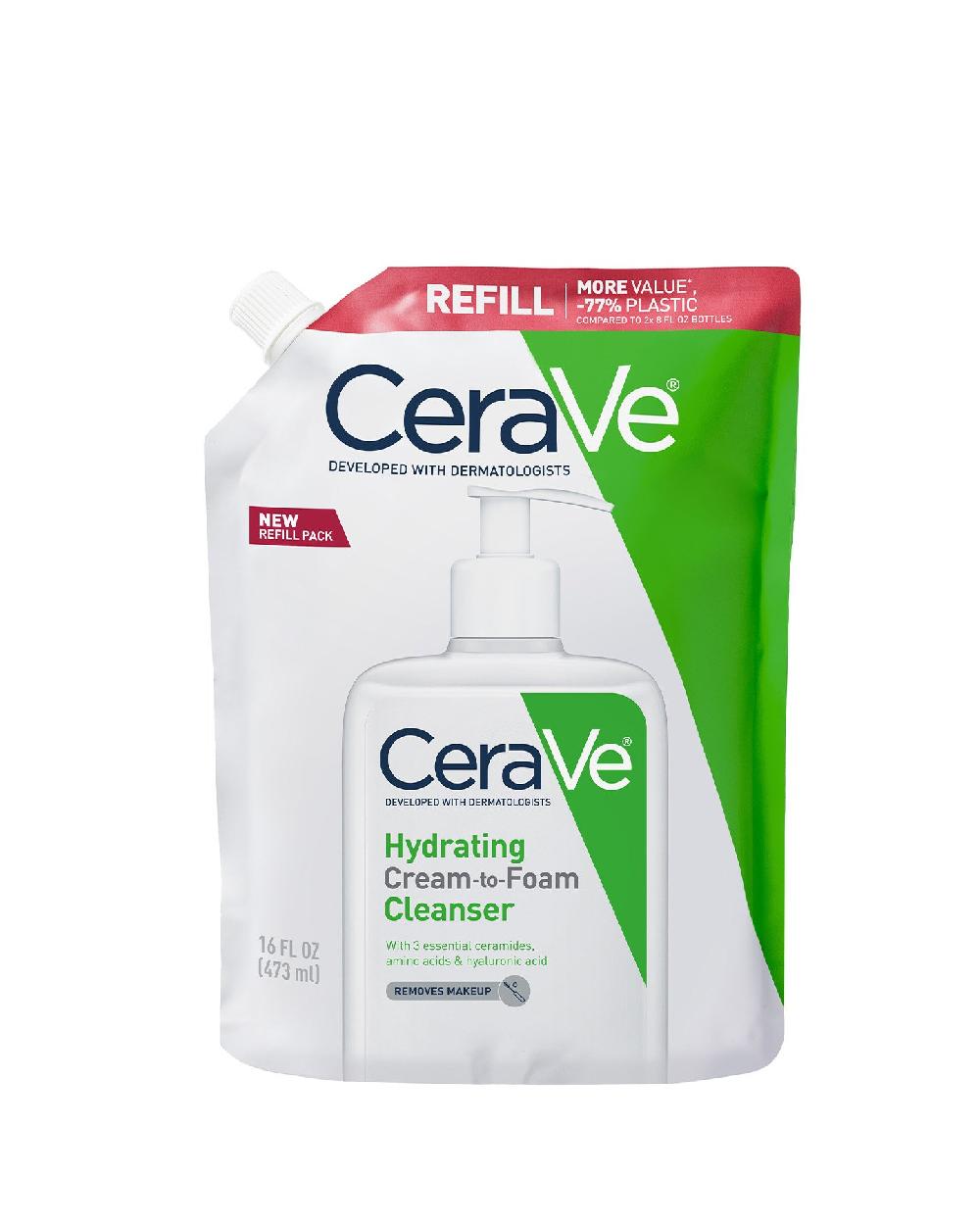 cerave Hydrating Cream-to-Foam Cleanser Refill