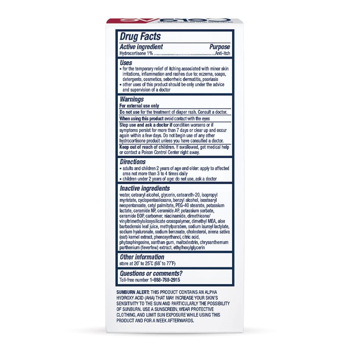 Cerave Hydrocortisone Anti-Itch Cream