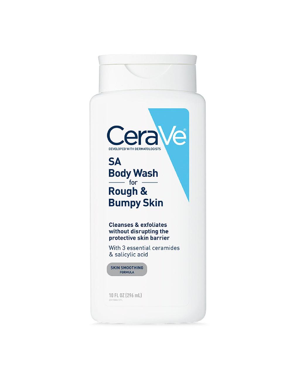 cerave SA Body Wash for Rough & Bumpy Skin