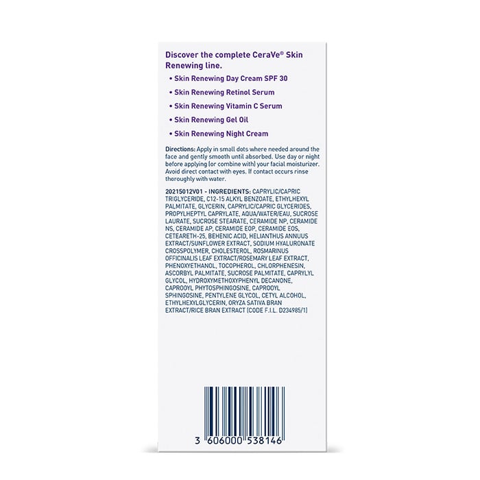 Cerave Skin Renewing Gel Oil