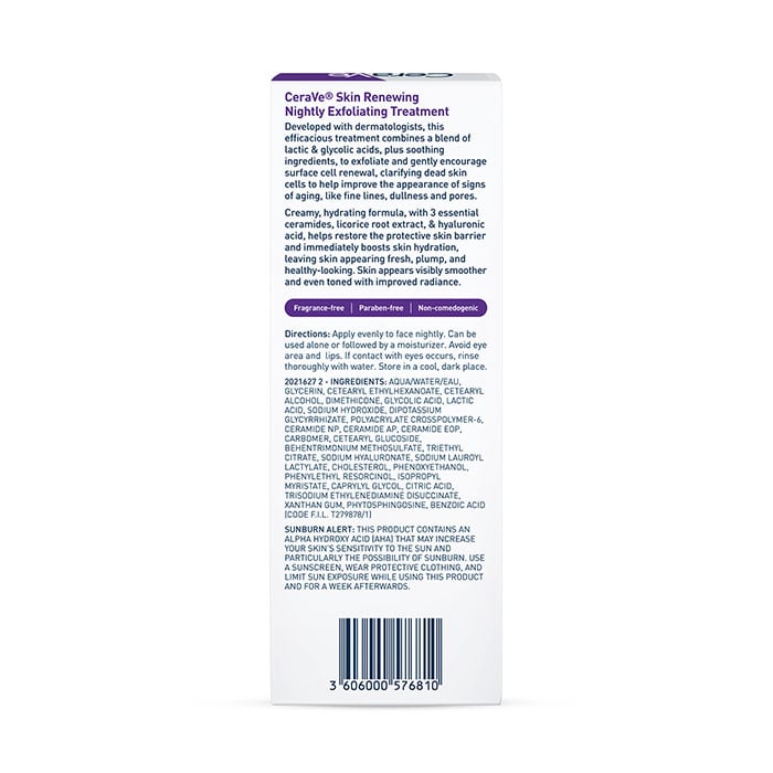 Cerave Skin Renewing Nightly Exfoliating Treatment