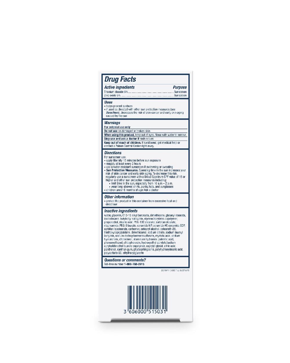 Cerave Hydrating Mineral Sunscreen SPF 30 Face Lotion