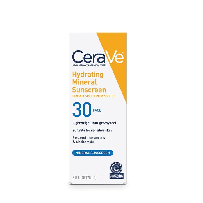Cerave Hydrating Mineral Sunscreen SPF 30 Face Lotion
