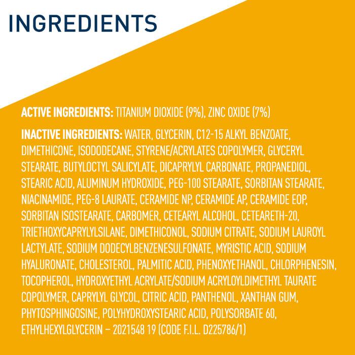 Cerave Hydrating Mineral Sunscreen SPF 50 Body Lotion