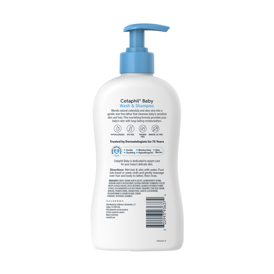 Cetaphil Baby Wash And Shampoo