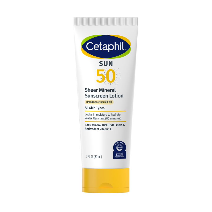 cetaphil Sheer Mineral Sunscreen Lotion SPF 50