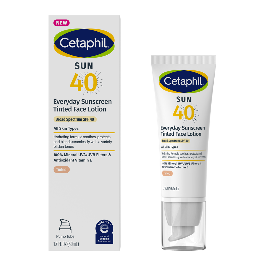 cetaphil Everyday Sunscreen Tinted Face Lotion SPF 40