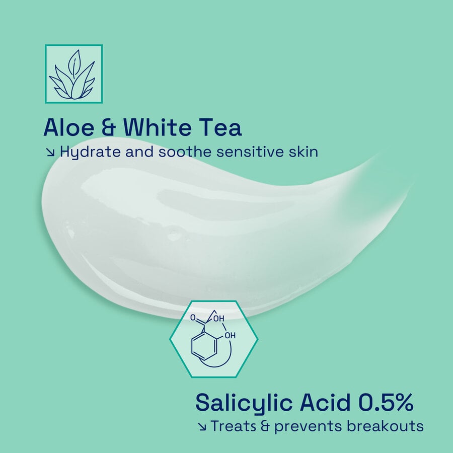 Cetaphil Gentle Clear Clarifying Acne Cream Cleanser