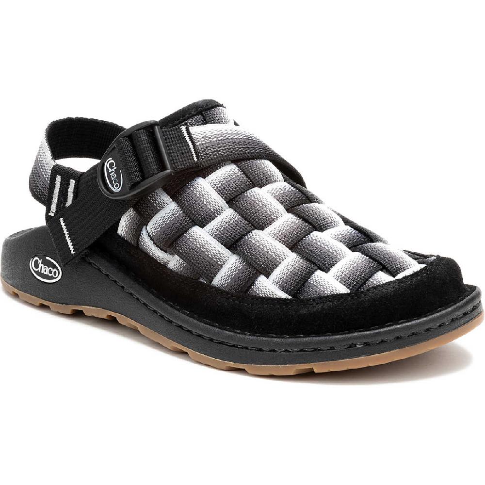 chaco Men's Canyon Woven Clog Fade Black & White