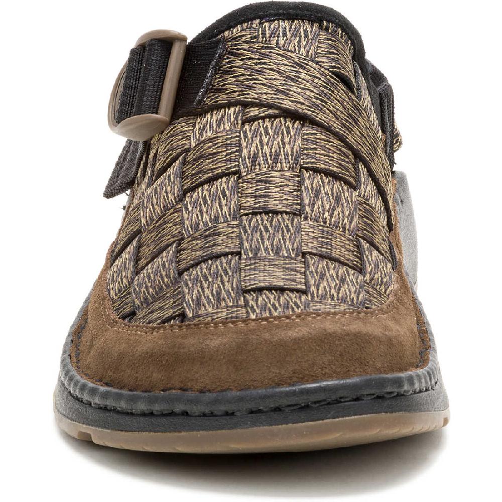 Chaco Men's Canyon Woven Clog Hut Dark Sand