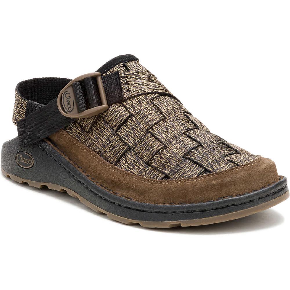 chaco Men's Canyon Woven Clog Hut Dark Sand