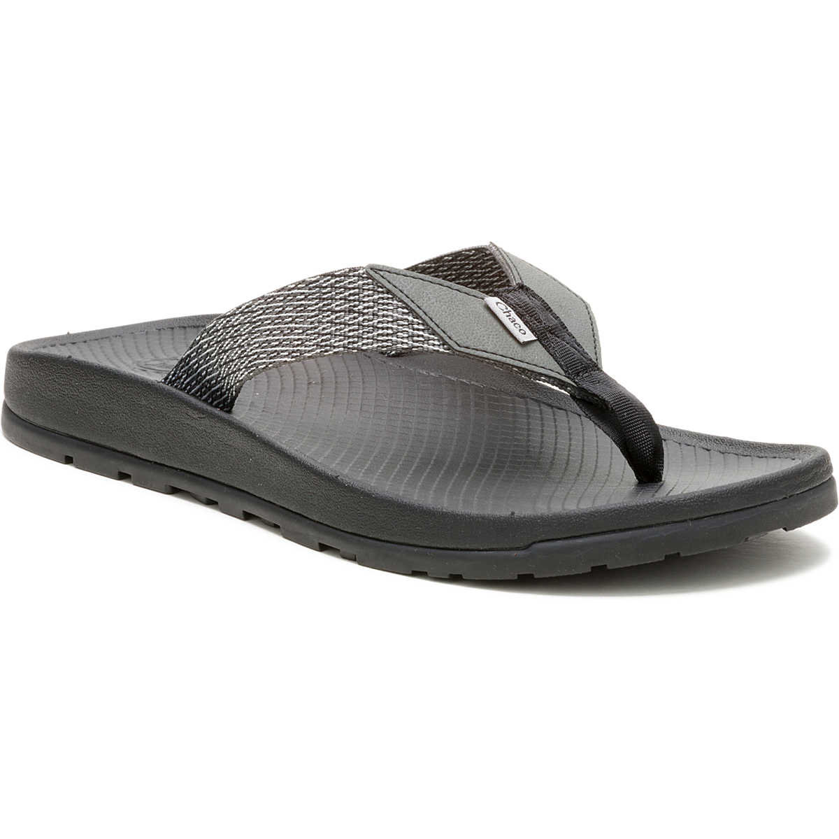 chaco Men's Lowdown Flip Flop Meadow Black