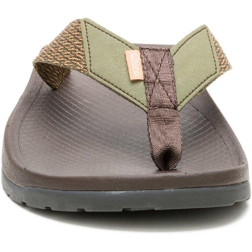 Chaco Men's Lowdown Flip Flop Meadow Earthy Oak