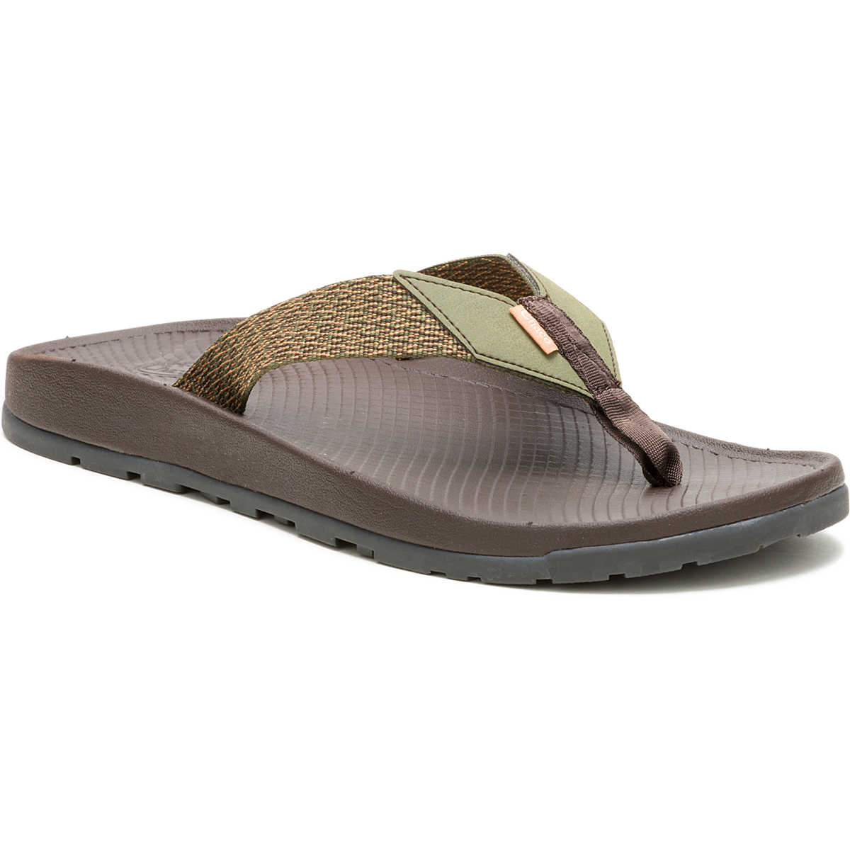 chaco Men's Lowdown Flip Flop Meadow Earthy Oak