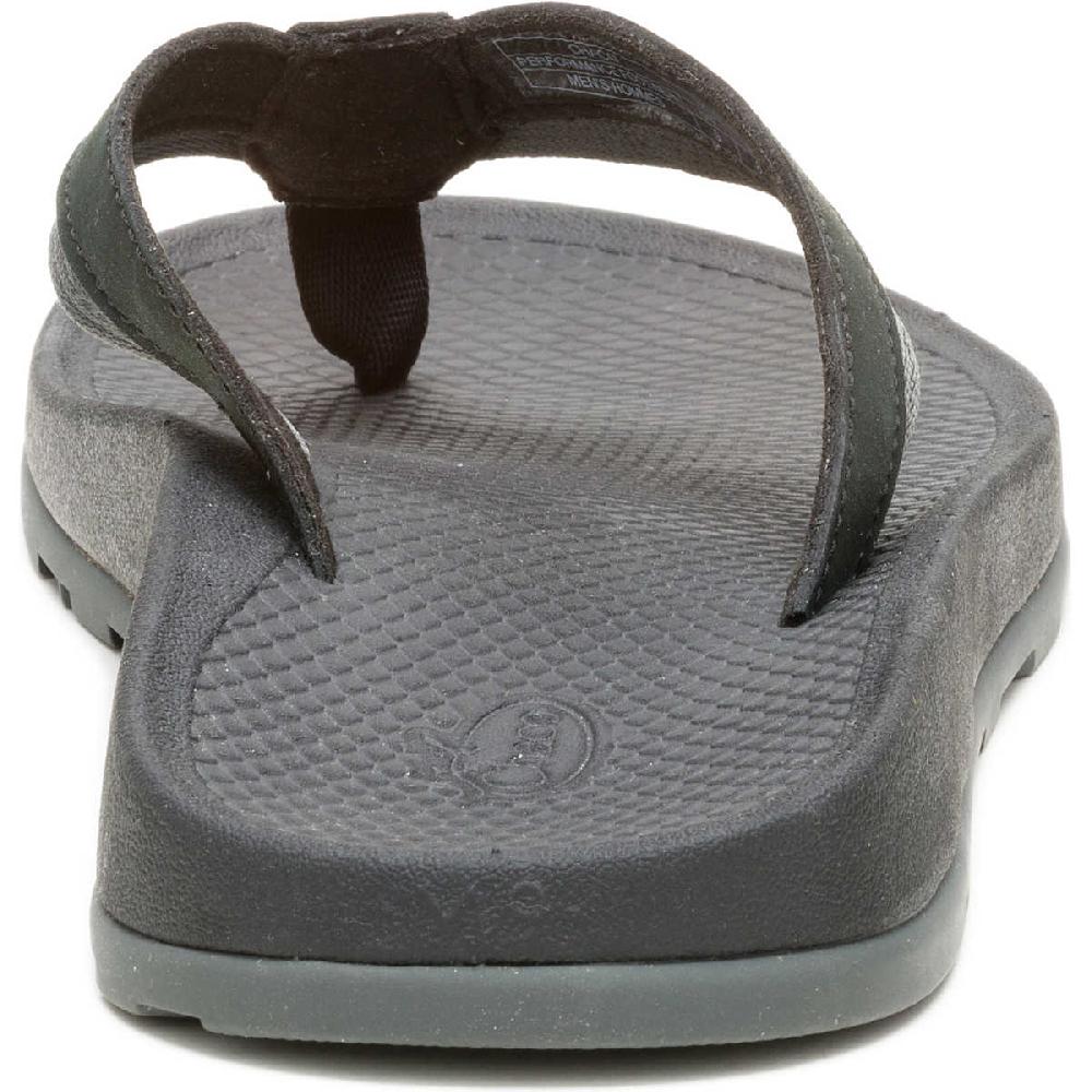 Chaco Men's Lowdown Leather Flip Flop Black