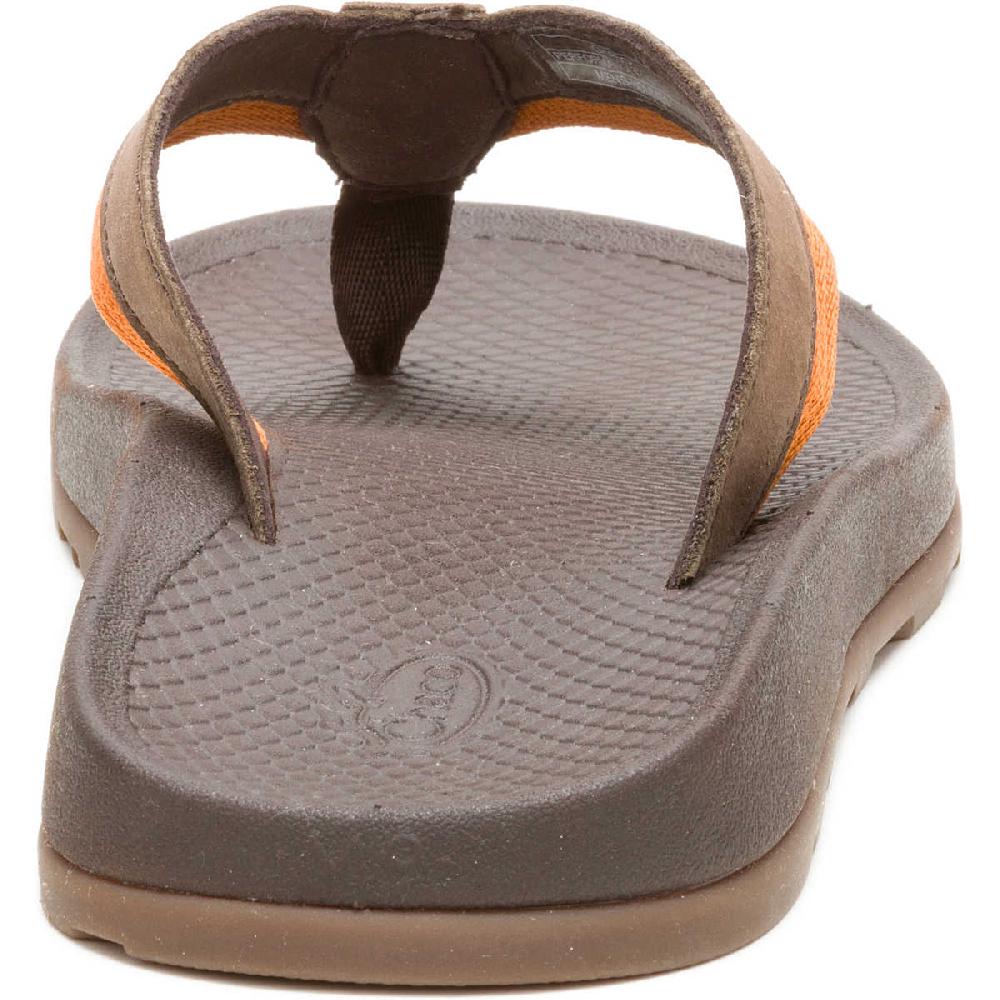 Chaco Men's Lowdown Leather Flip Flop Coffee