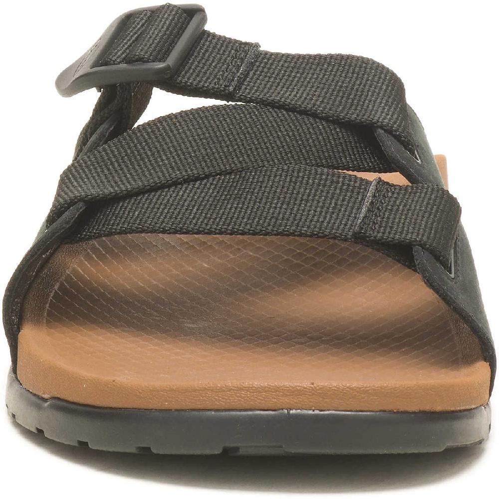 Chaco Men's Lowdown Leather Slide Black
