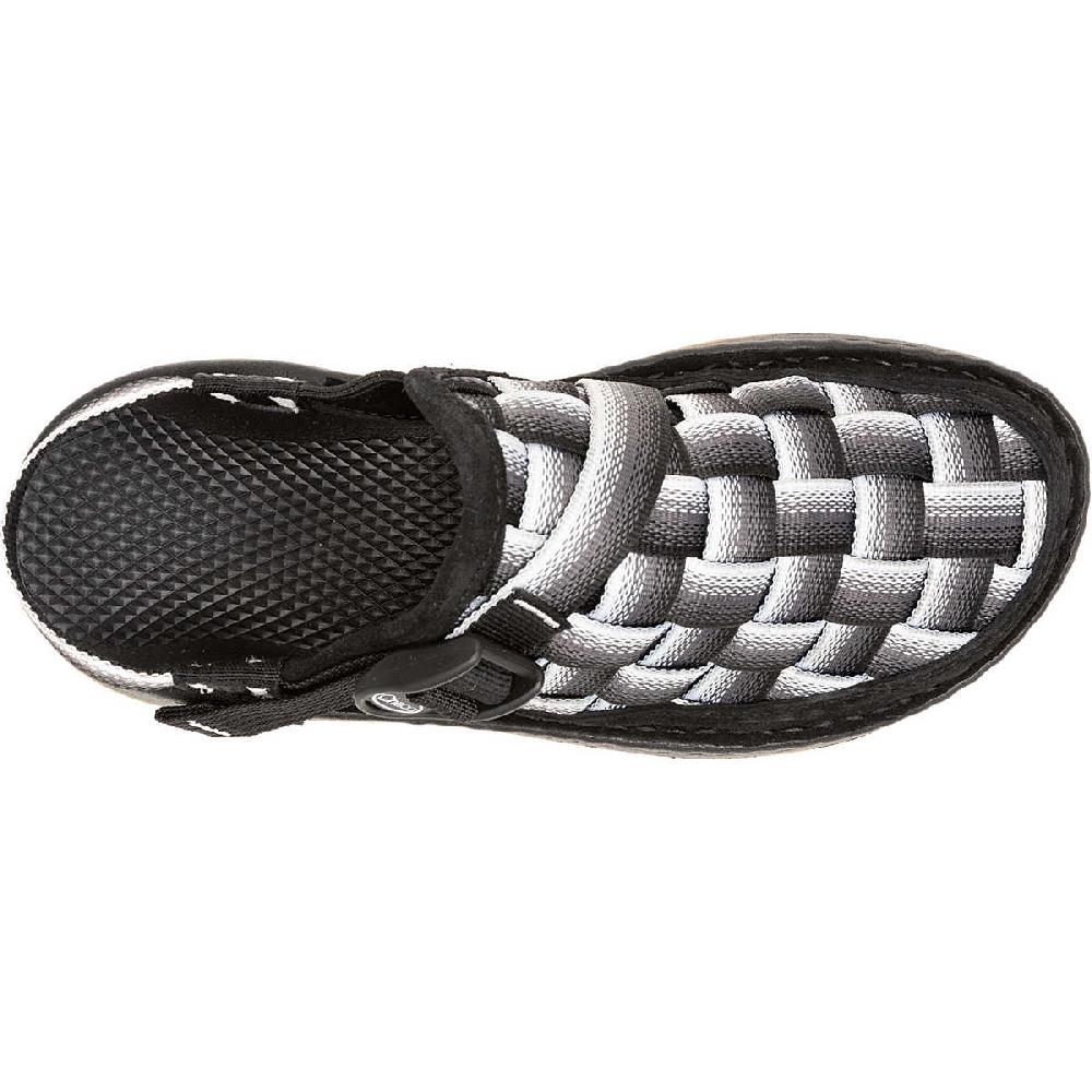 Chaco Women's Canyon Woven Clog Fade Black & White