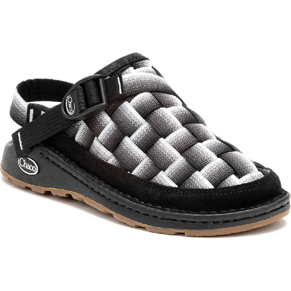 chaco Women's Canyon Woven Clog Fade Black & White